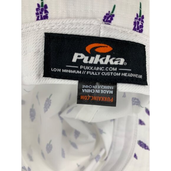 Pukka Lavender Print Bucket Hat L/XL NWOT Caddie - Picture 5 of 11